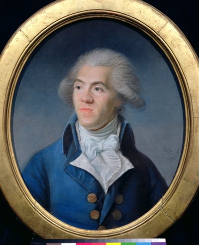 Portret vermoedelijk van Antoine Barnave (1761-93) 1791 door Joseph Boze